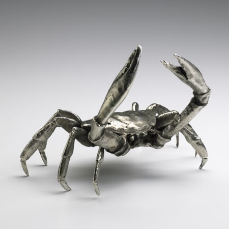 Cyan Design 7.25" Large Crab Silver Leaf