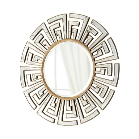 Cyan Design 47" Diameter Circular Framed Bathroom Mirror Clear / Gold