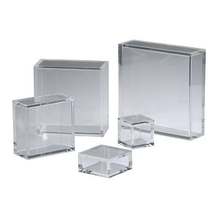 Cyan Design 4" 8X8 Square Acrylic Pedestal Clear