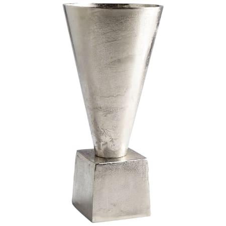 Cyan Design Mega 8-1/4" Diameter Aluminum Vase Raw Nickel