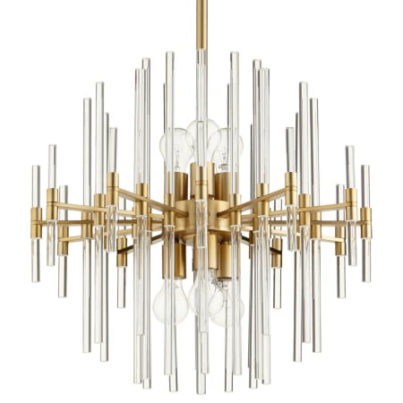 Cyan Design Quebec 6 Light 23" Wide Chandelier Aged Brass