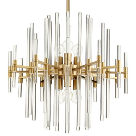 Cyan Design Quebec 6 Light 26" Wide Chandelier Aged Brass