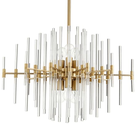 Cyan Design Quebec 6 Light 31" Wide Chandelier Aged Brass