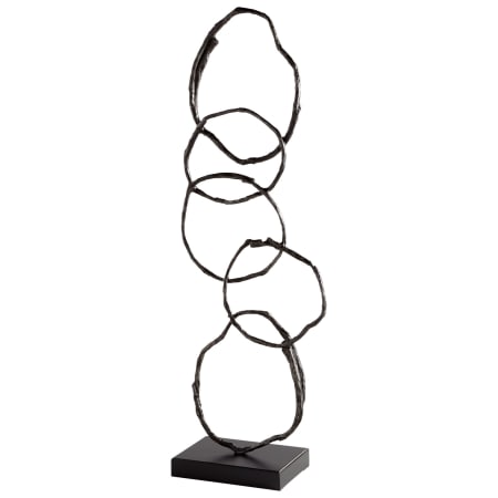 Cyan Design Inner Circles Granite and Iron Abstract Statue Bronze