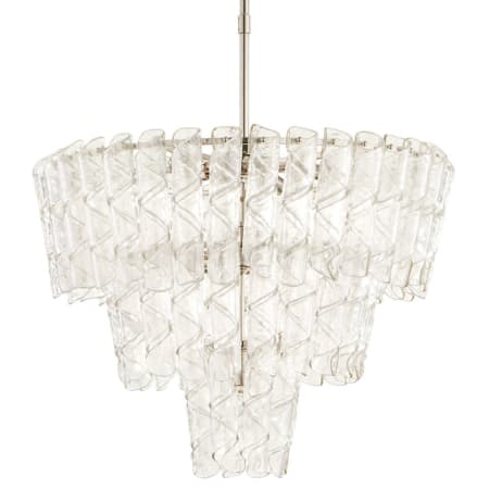 Cyan Design Cannoli 10 Light 27" Wide Chandelier Polished Nickel