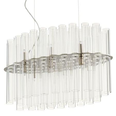 Cyan Design Beaker 12 Light 25" Wide Linear Chandelier Polished Nickel