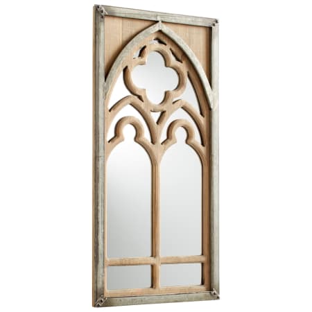Cyan Design Carlita 15" W x 30" H Rectangular Wood Framed Bathroom Wall Mirror Natural / Galvanized