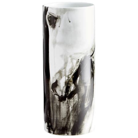 Cyan Design Stallion 6-1/2" Diameter Ceramic Vase Black / White