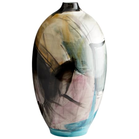 Cyan Design Carmen 9-1/2" Diameter Ceramic Vase Multi Colored