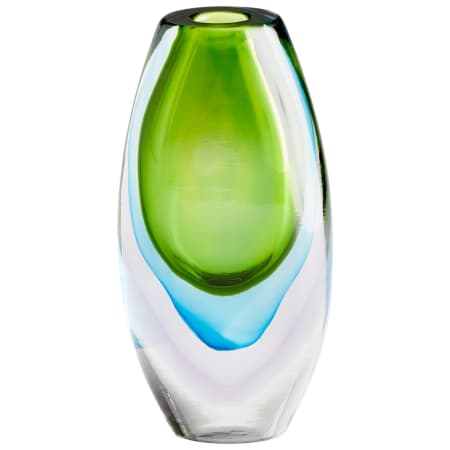 Cyan Design Canica 5" Diameter Glass Vase Green / Blue