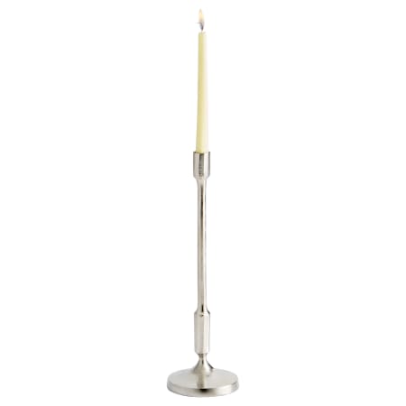 Cyan Design Medium Cambria Aluminum Taper Candlestick Nickel