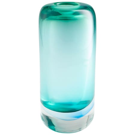 Cyan Design Large Ophelia 10-3/4" Tall Glass Vase Blue