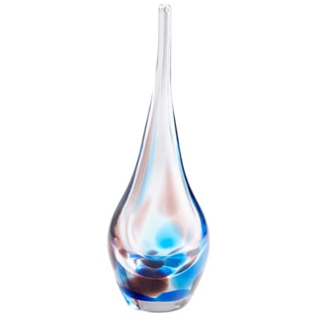 Cyan Design Small Pandora 11" Tall Glass Vase Amber and Blue