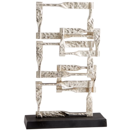 Cyan Design Aluminum Akira Abstract Statue Matt Black and Nickel