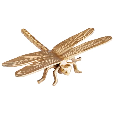 Cyan Design Aluminum Dragonfly Statue Gold
