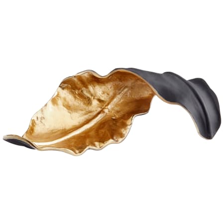 Cyan Design Aluminum Oak Brush Abstract Statue Black and Gold