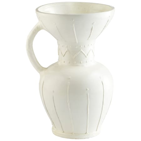 Cyan Design Ravine 19" Tall Terracotta Vase White
