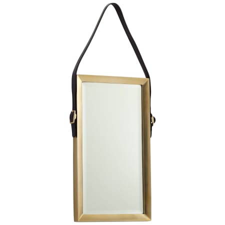 Cyan Design 10" W x 18-1/4" H Rectangular Framed Bathroom Mirror Antique Brass