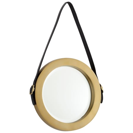 Cyan Design 12" Diameter Circular Framed Bathroom Mirror Antique Brass