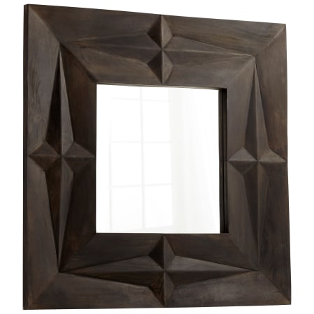 Cyan Design 48" W x 48-1/2" H Square Wood Framed Bathroom Mirror Gray