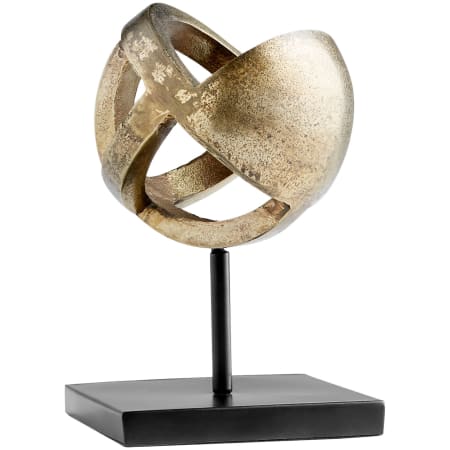 Cyan Design Grotto 6"W x 6"D x 9"H Abstract Sculpture by J. Kent Martin Antique Brass / Black