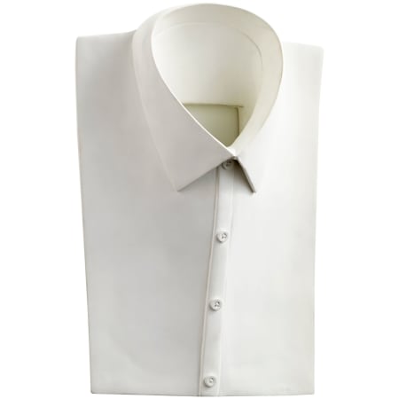 Cyan Design Chemise 10-1/4"W x 5"D x 15"H Cultural Sculpture White