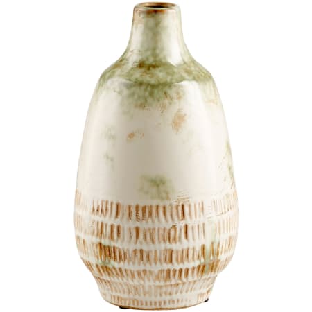Cyan Design Yukon 13" Tall Terracotta Vase Olive Pearl Glaze