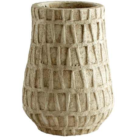 Cyan Design Oroville 12" Tall Cement Vase Sandstone