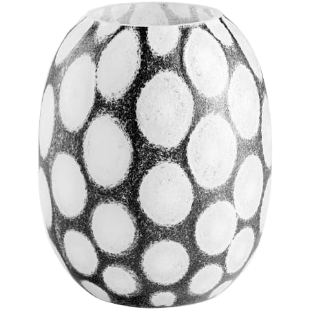 Cyan Design Brunson 10" Tall Glass Vase Brown / White