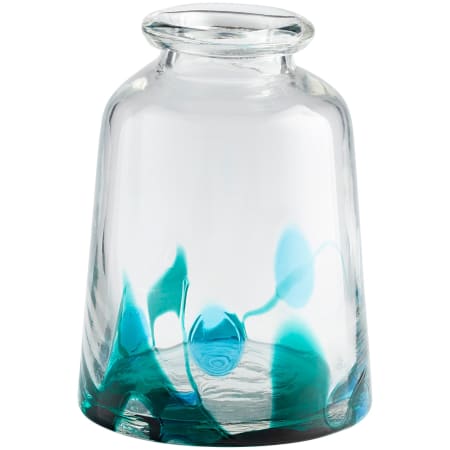 Cyan Design Tahoe 11-1/2" Tall Glass Vase Blue / Clear