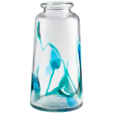 Cyan Design Tahoe 15" Tall Glass Vase Blue / Clear