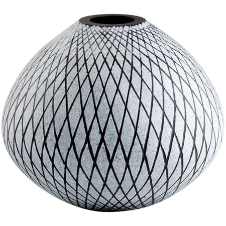 Cyan Design Bozeman 7-1/4" Tall Glass Vase Frosted Gray