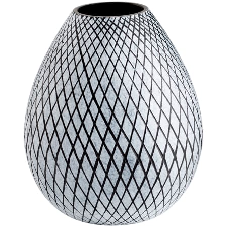 Cyan Design Bozeman 9-1/2" Tall Glass Vase Frosted Gray