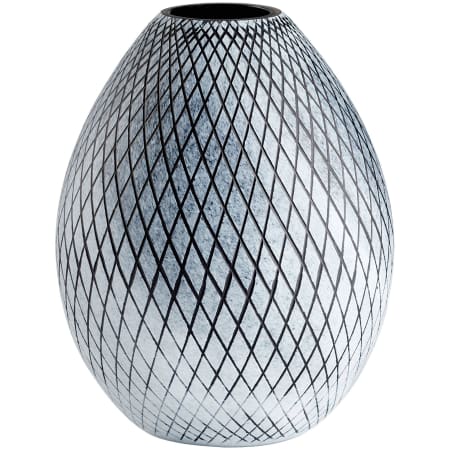 Cyan Design Bozeman 11-1/4" Tall Glass Vase Frosted Gray
