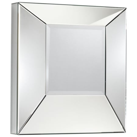 Cyan Design Pentallica 27-1/2" W x 29-1/2" H Square Glass Framed Bathroom Wall Mirror Clear