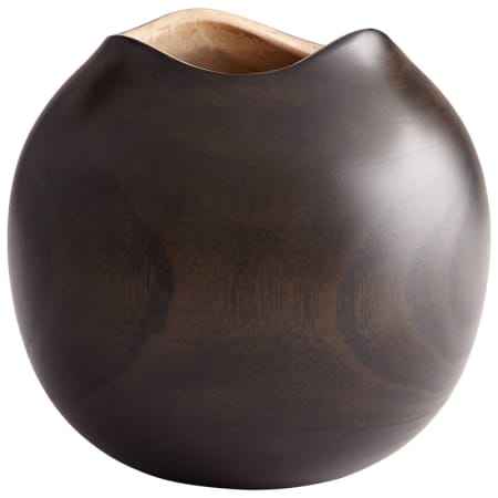 Cyan Design Sombra 6.75 Inch Tall Wood Vase Black