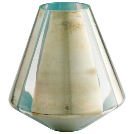 Cyan Design Stargate 10.75 Inch Tall Glass Vase Green