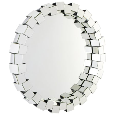 Cyan Design Kuberick 42.25" Diameter Circular Framed Bathroom Mirror Clear