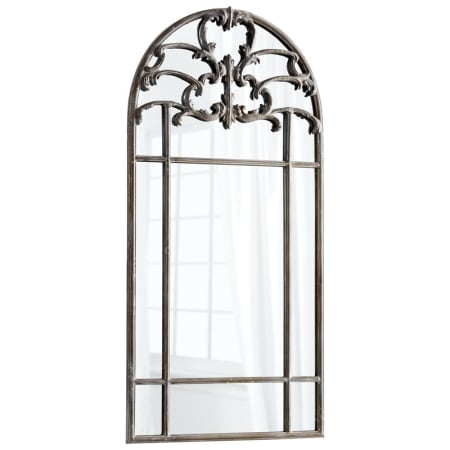 Cyan Design Patton 29-3/4" W x 60-1/4" H Arched Framed Bathroom Mirror Whitewashed