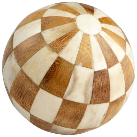 Cyan Design 4 Inch Diameter Bowl and Vase Filler Made in India Natural and Brown