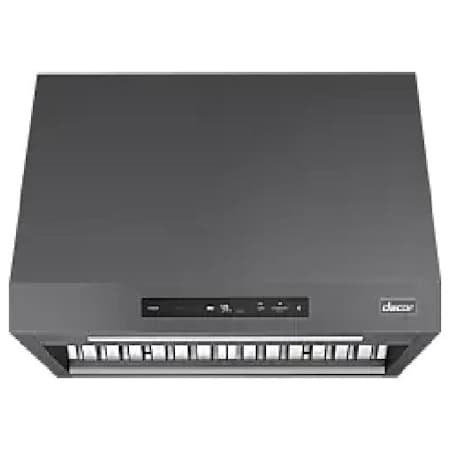 Dacor 390 - 600 CFM 30 Inch Wide Wall Mounted Range Hood Graphite Stainless