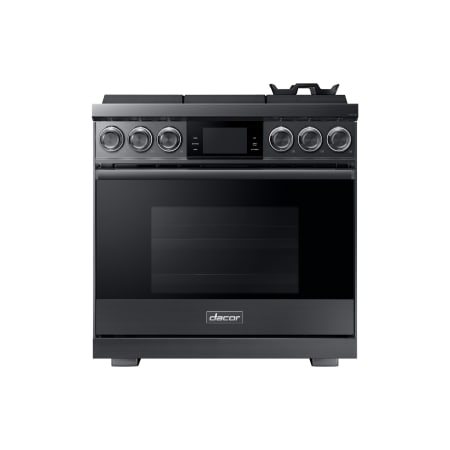 Dacor Contemporary 36 Inch Wide 5.4 Cu. Ft. Free Standing Gas Range Graphite Stainless Steel