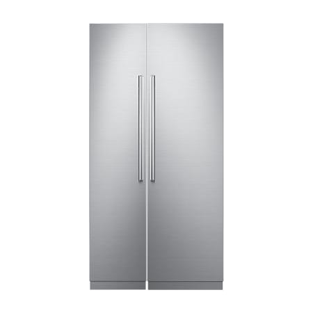 Dacor 24 Inch Wide Right Hinge Column Refrigerator and 18 Inch Wide Left Hinge Column Freezer with iQ RemoteView Cameras Panel Ready
