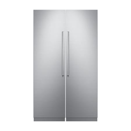 Dacor 24 Inch Wide Right Hinge Column Refrigerator and 24 Inch Wide Left Hinge Column Freezer with iQ RemoteView Cameras Panel Ready