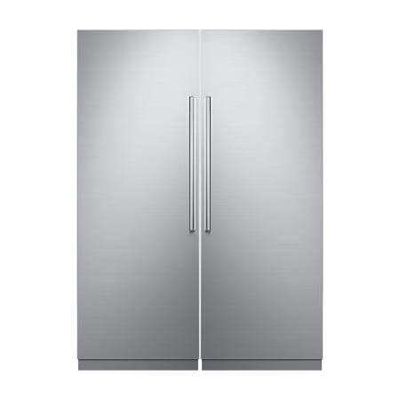 Dacor 30 Inch Wide Right Hinge Column Refrigerator and 30 Inch Wide Left Hinge Column Freezer with iQ RemoteView Cameras Panel Ready