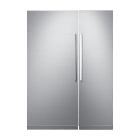 Dacor 36 Inch Wide Left Hinge Column Refrigerator and 24 Inch Wide Right Hinge Column Freezer with iQ RemoteView Cameras Panel Ready