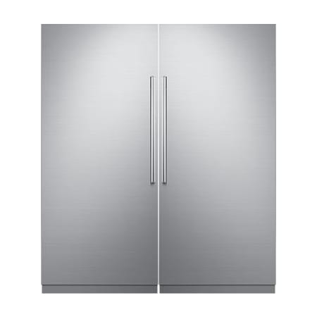 Dacor 36 Inch Wide Left Hinge Column Refrigerator and 36 Inch Wide Right Hinge Column Freezer with 3DLighting Panel Ready
