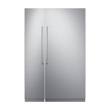 Dacor 36 Inch Wide Right Hinge Column Refrigerator and 18 Inch Wide Left Hinge Column Freezer with iQ RemoteView Cameras Panel Ready