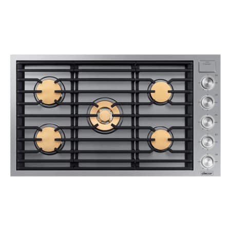 Dacor Contemporary 36 Inch Wide Built-In Natural Gas Cooktop with WiFi Connectivity Stainless Steel