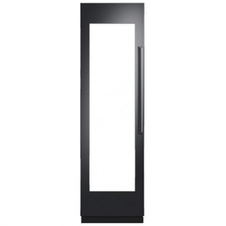 Dacor 24 Inch Wide Left Hinge Wine Cellar Door Panel Kit with Contemporary Handle for DRW24980LAP Graphite Stainless